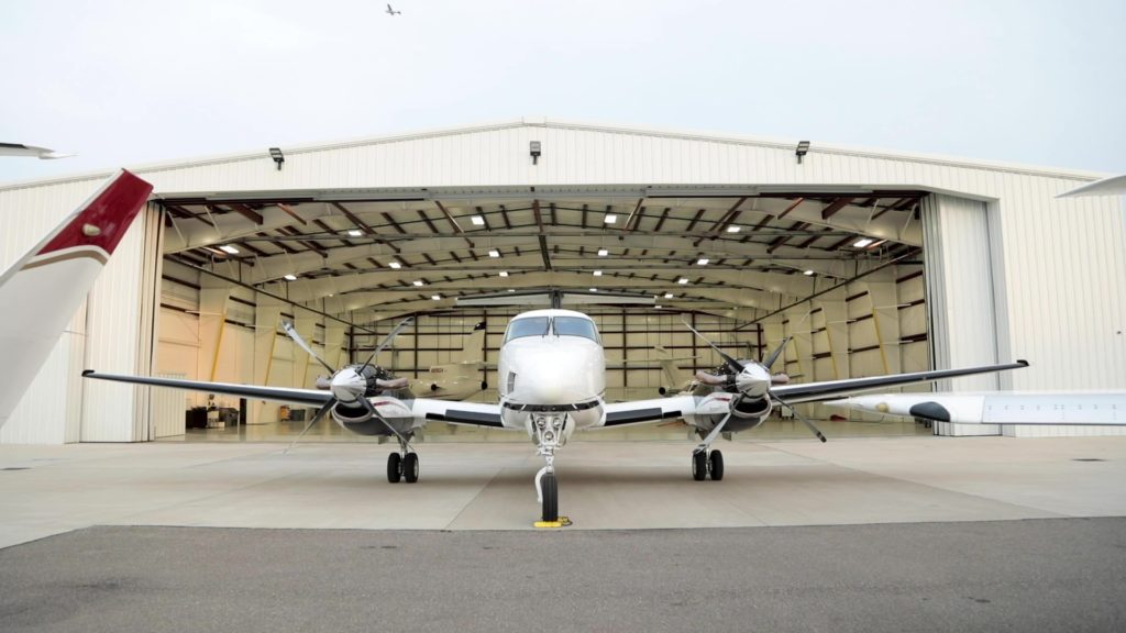 Metal Building Hangar